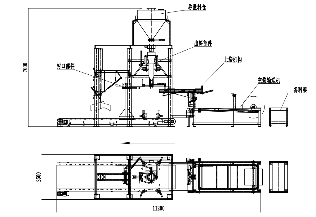 全自動(dòng)噸袋包裝秤，全自動(dòng)噸袋包裝機(jī)，全自動(dòng)大袋包裝秤